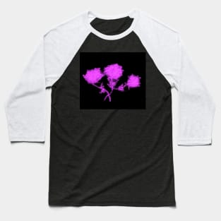 PURPLE GLASS ROSES Baseball T-Shirt